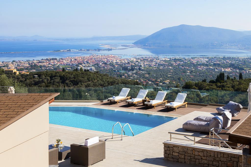 Alivia Lefkas Luxury Villas Apolpaina Exterior foto