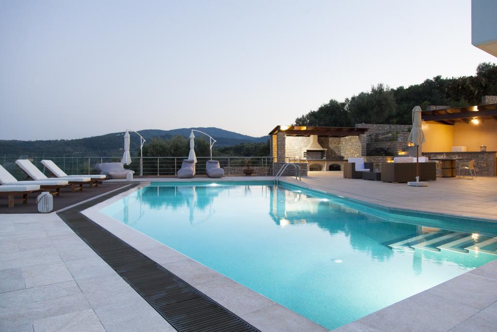 Alivia Lefkas Luxury Villas Apolpaina Exterior foto