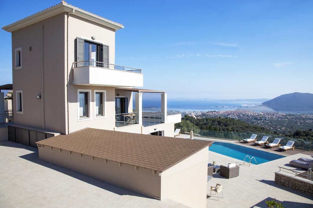 Alivia Lefkas Luxury Villas Apolpaina Exterior foto
