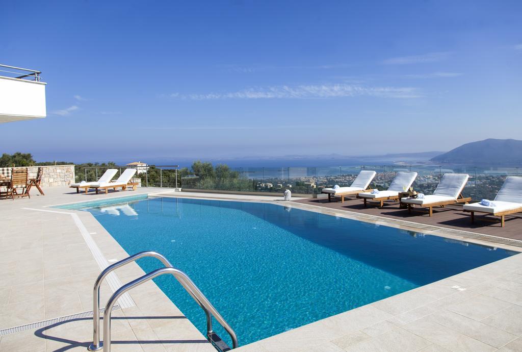 Alivia Lefkas Luxury Villas Apolpaina Exterior foto