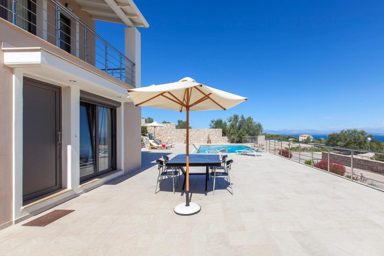 Alivia Lefkas Luxury Villas Apolpaina Exterior foto
