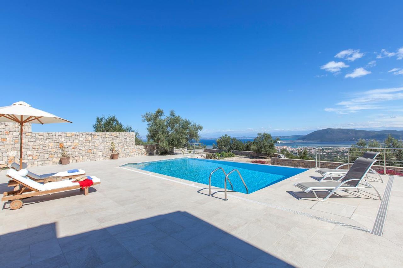 Alivia Lefkas Luxury Villas Apolpaina Exterior foto