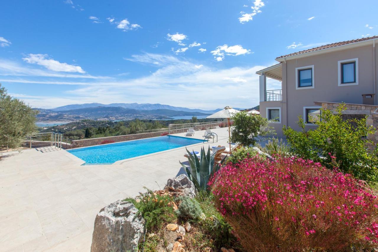 Alivia Lefkas Luxury Villas Apolpaina Exterior foto