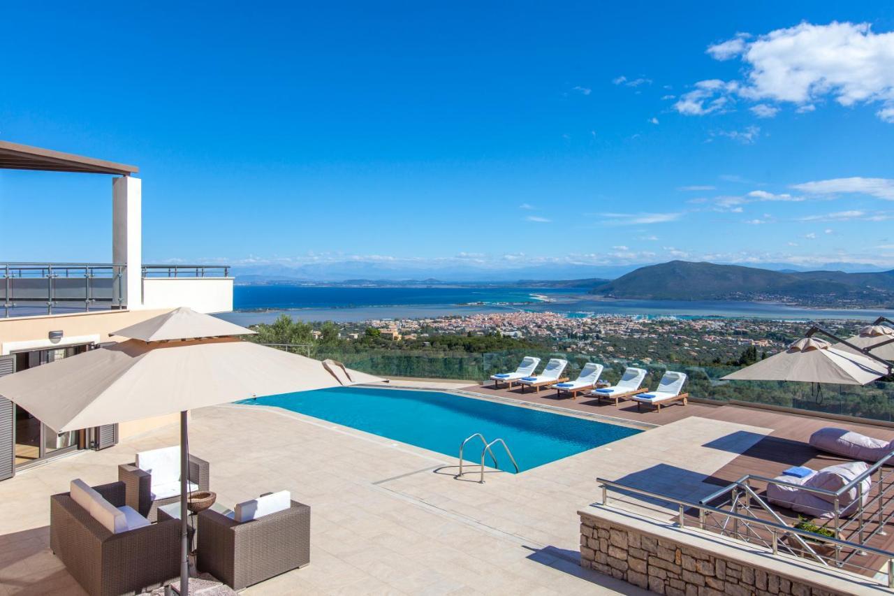 Alivia Lefkas Luxury Villas Apolpaina Exterior foto
