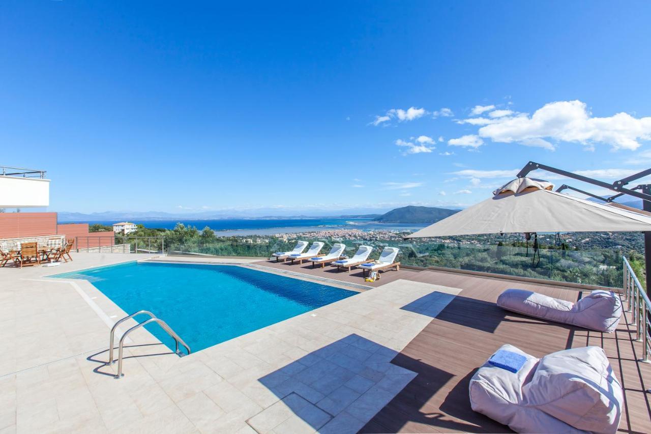 Alivia Lefkas Luxury Villas Apolpaina Exterior foto