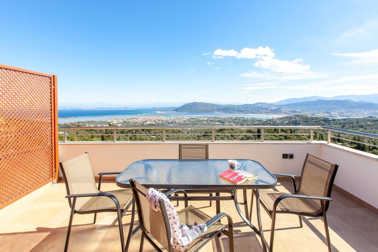 Alivia Lefkas Luxury Villas Apolpaina Exterior foto